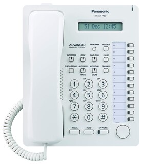 Foto 4 | Teléfono Panasonic Kx-t7730 Blanco-Venta Internacional
