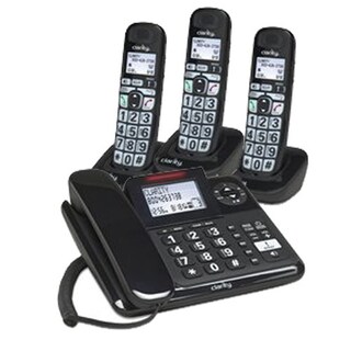 Foto 1 | Teléfono Inalámbrico Clarity 54013.001 E814cc + 3 D703hs - Venta Internacional.