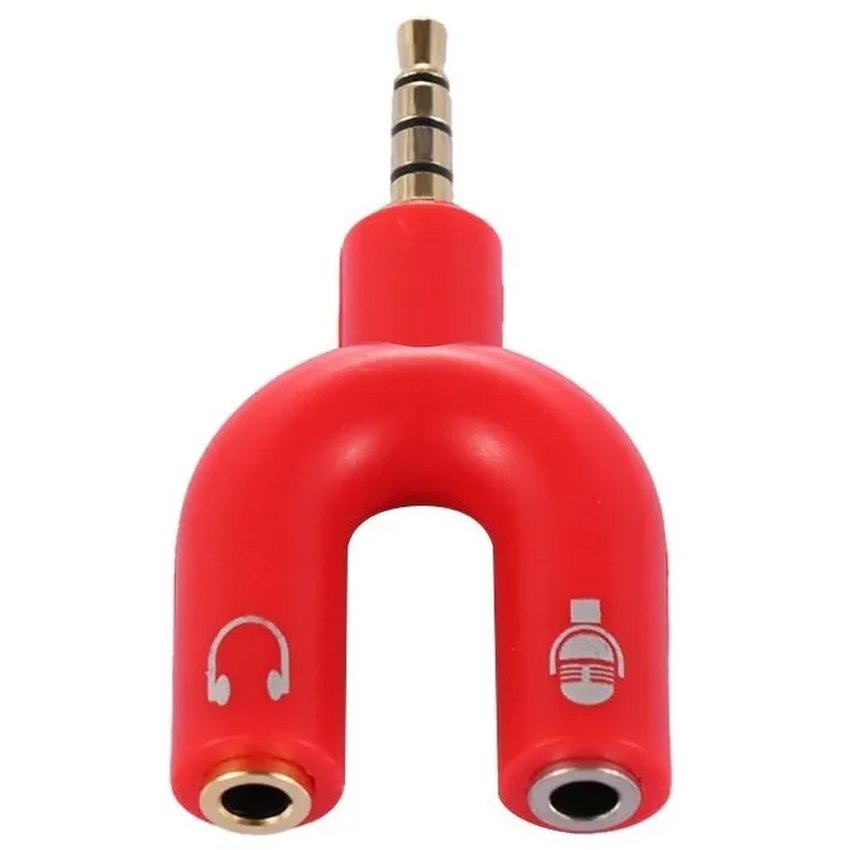 Foto 3 pulgar | Adaptador De Conector Divisor De Audio De 3,5 Mm Para Micrófono Ps4 Xbox - Venta Internacional.