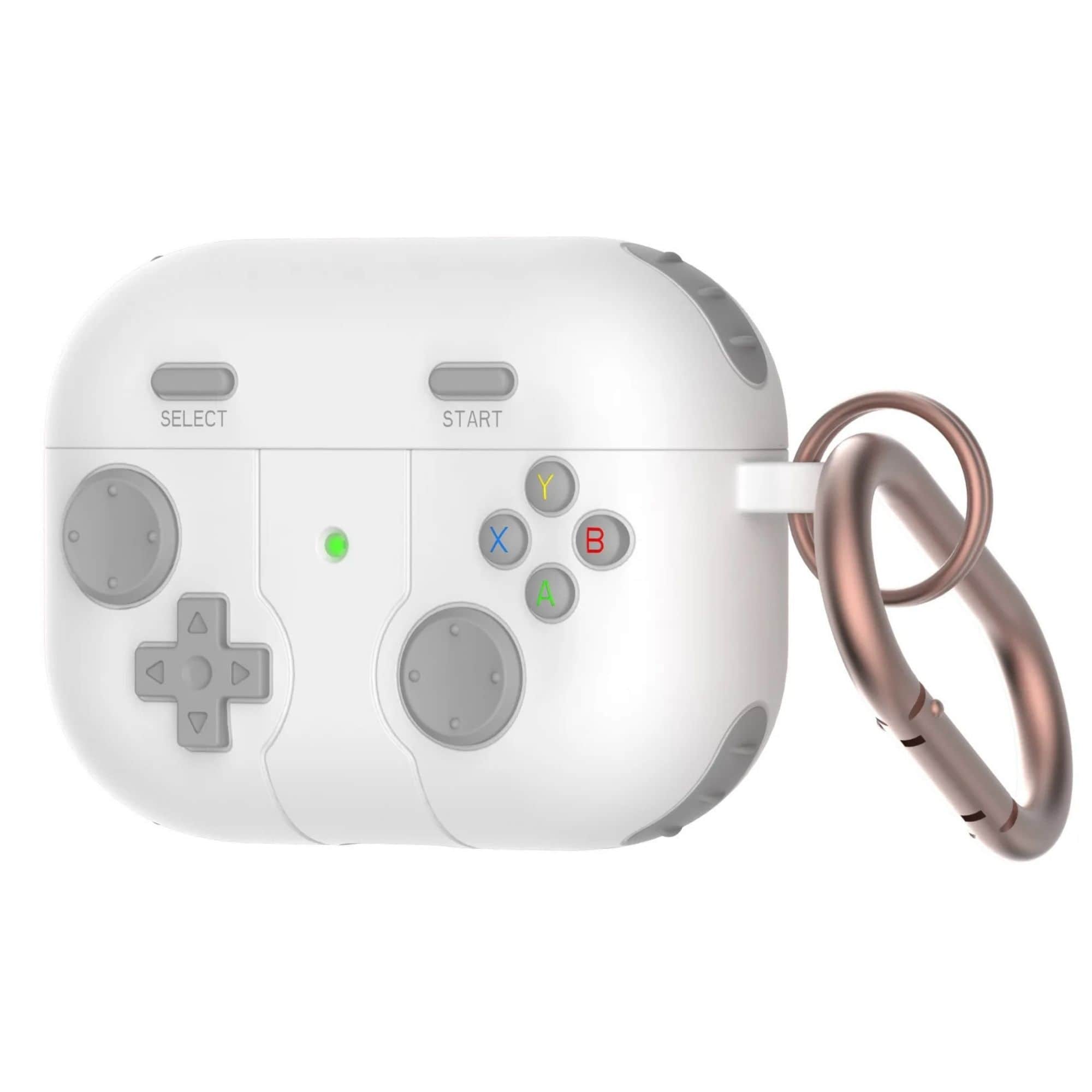 Funda Protector de Uso Rudo Compatible con AirPods con Arnés Blancos AirPods Pro 1 y 2 Gen $349