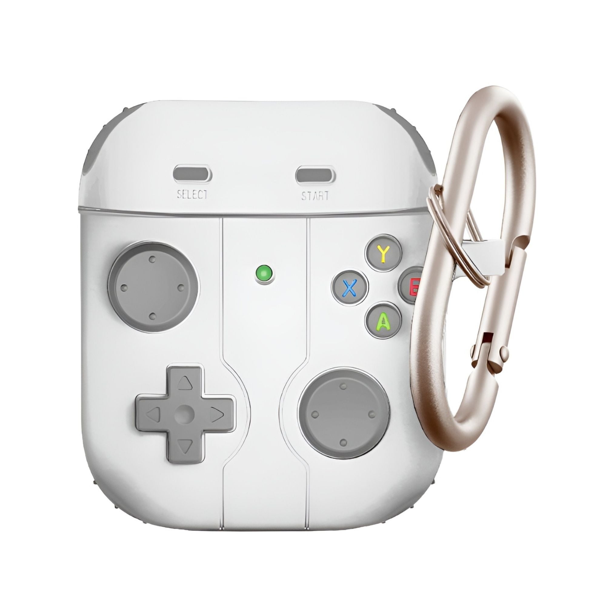Funda Protectora de Uso Rudo Compatible con AirPods con Arnés Blanca AirPods 1 y 2 Gen $349