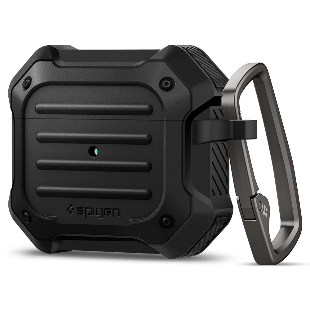 Venta Internacional - Funda para Airpods Spigen Tough Armor de Tercera Generación Negra