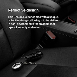 Foto 4 | Venta Internacional - Soporte Para Airtag Belkin Reflective Con Llavero Para Apple Airtag
