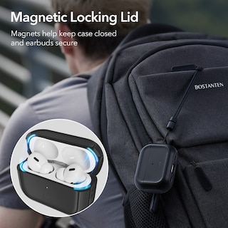 Foto 3 | Venta Internacional - Funda Para Airpods Pro Esr 2023/2022/2019 De 2.ª Y 1.ª Generación, Color Negro