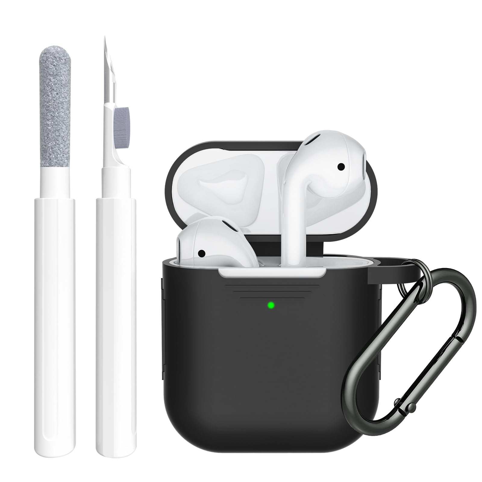 Funda De Silicona Suave Supfine Para Airpods Con Kit De Limpieza - Venta Internacional.