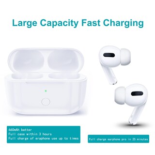Foto 4 | Estuche de Carga Ffziqo Blanco para Airpods-Venta Internacional