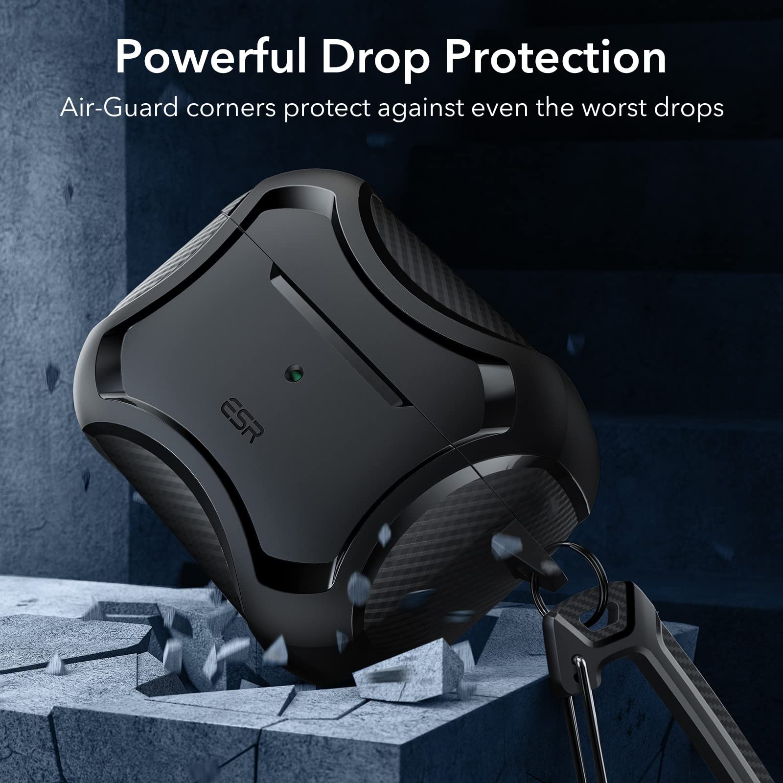 Foto 5 pulgar | Funda Para Airpods Pro Esr Halolock De Segunda Y Primera Generación Con Magsafe Bla - Venta Internacional.