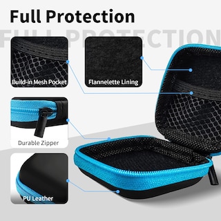Foto 3 | Funda Para Auriculares Molova, Bolsa De Almacenamiento Portátil De Eva Con Mosquetón 5-p - Venta Internacional.