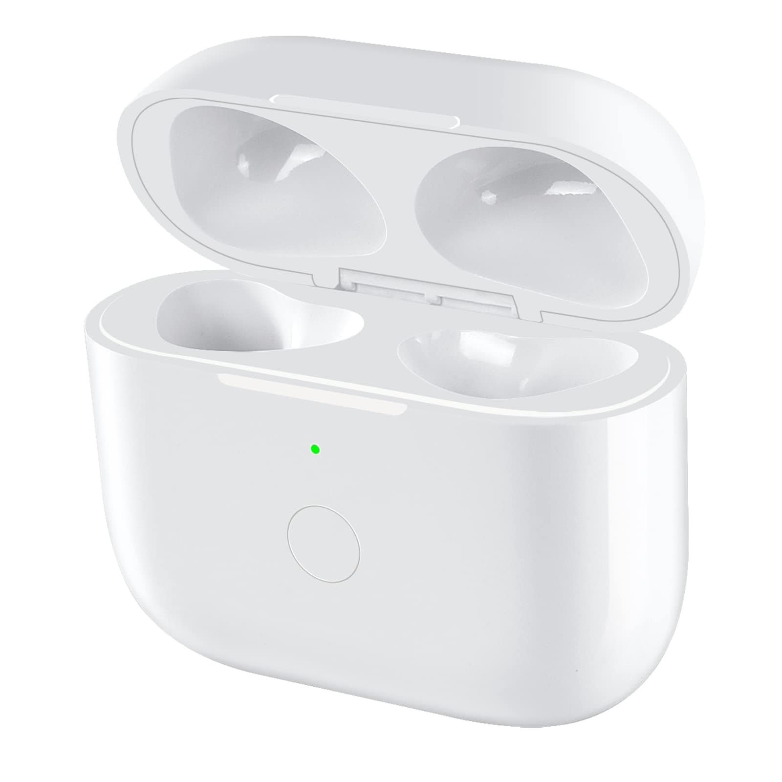 Funda De Carga Inalámbrica De Repuesto Para Airpod De Tercera Generación, Blanca - Venta Internacional. $975