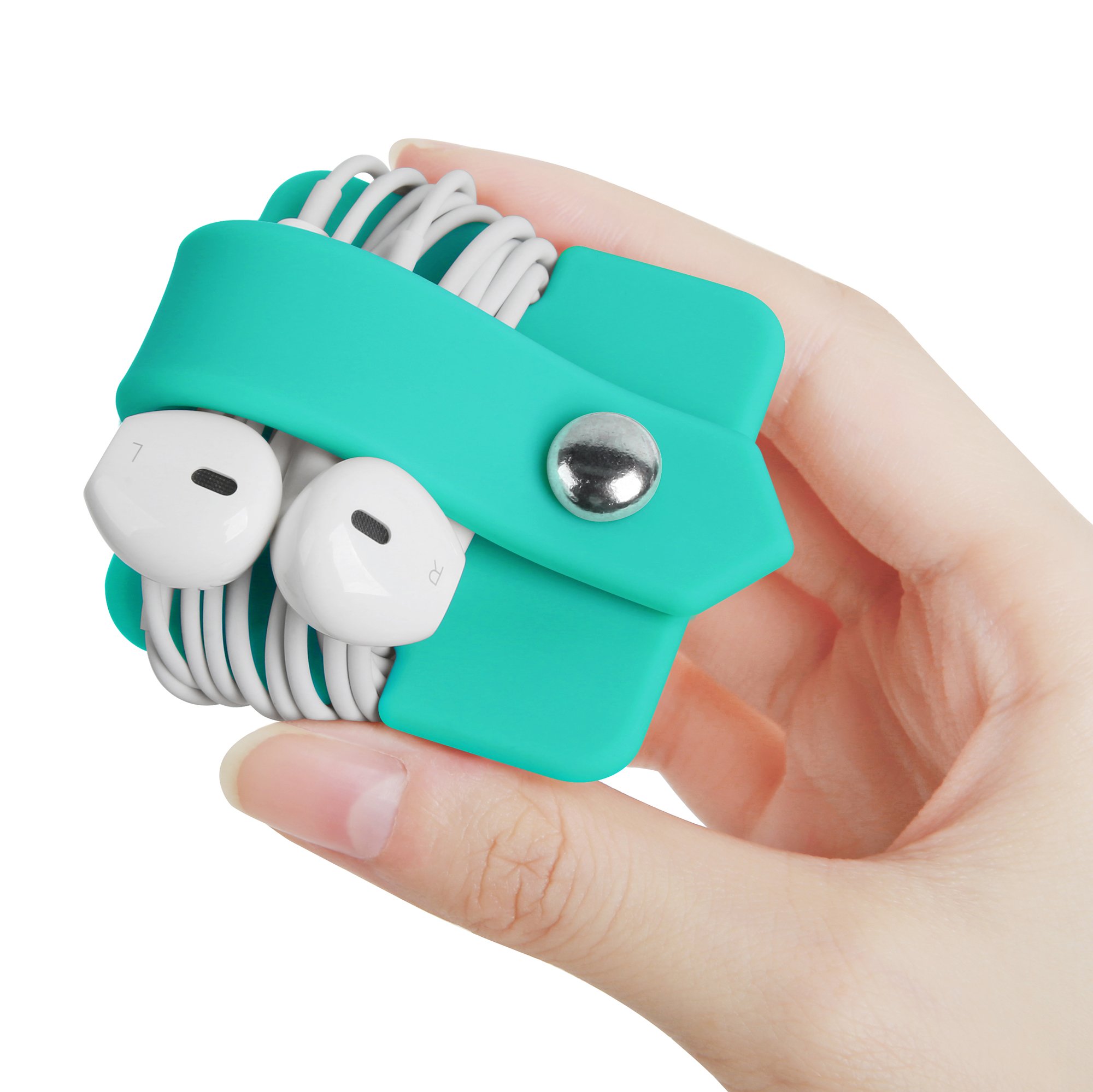 Foto 4 pulgar | Cord Organizer Elfrhino, Envoltorio Para Auriculares, Juego De 3 Unidades De Silicona - Venta Internacional.