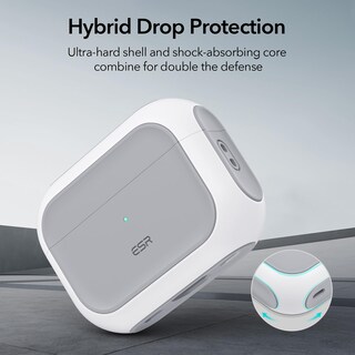 Foto 4 | Funda para Airpods Pro Esr 2023/2022/2019 2.ª Y 1.ª Generación color Blanco - Venta Internacional
