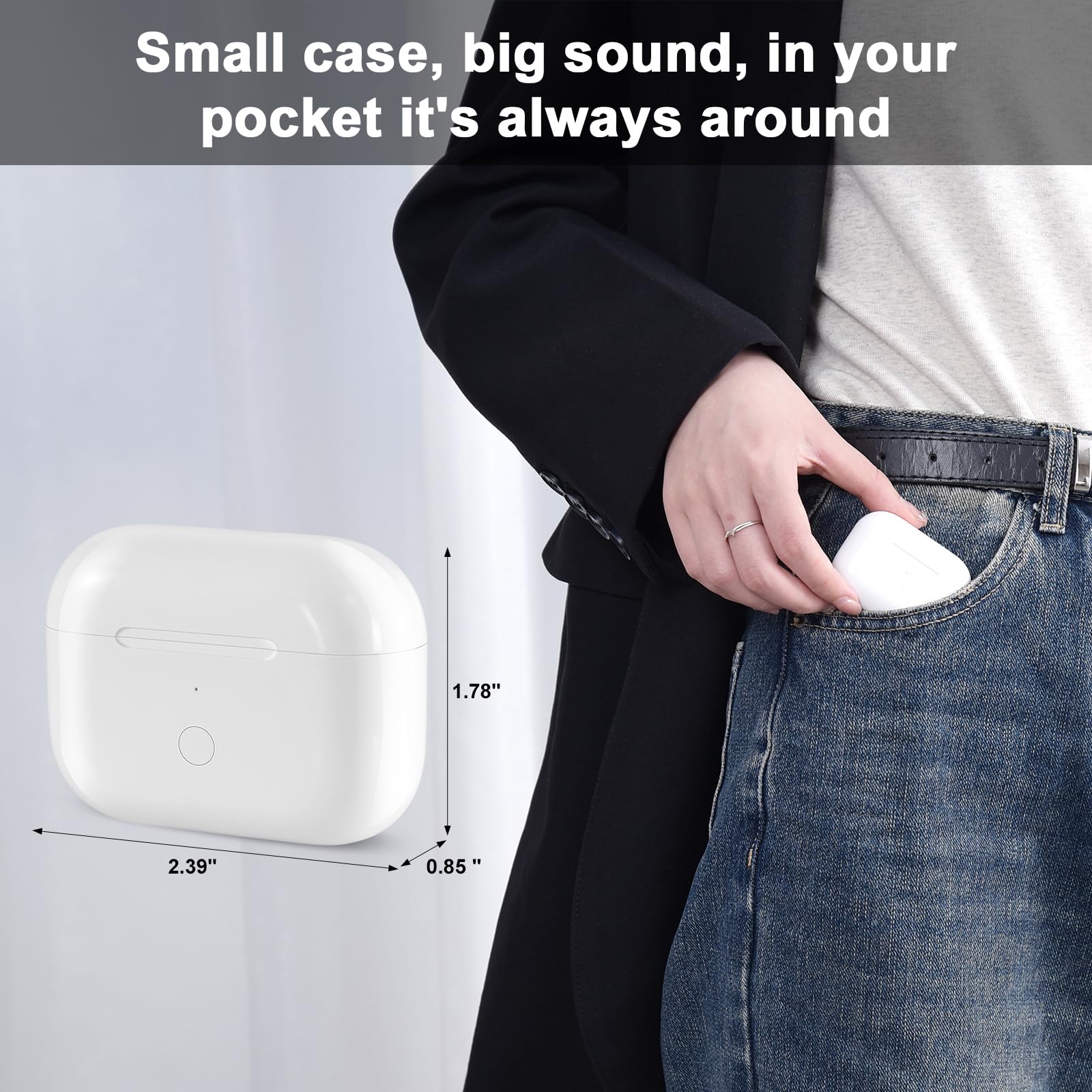 Foto 7 pulgar | Funda de Carga de Repuesto Compatible con AirPods Pro - Venta Internacional