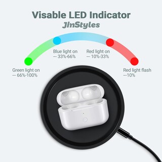 Foto 2 | Estuche de Carga para Airpods Pro Primera Generación Jinstyles de 660 Mah - Venta Internacional