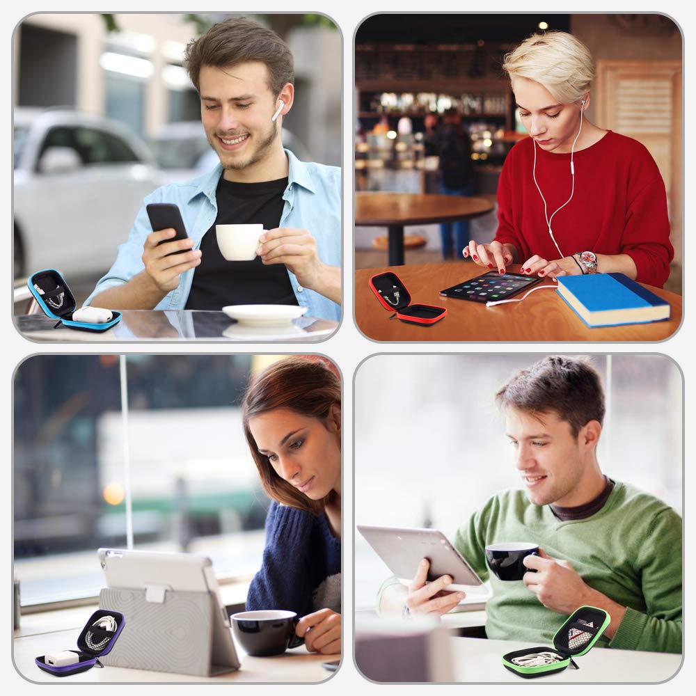 Foto 4 pulgar | Funda Portátil Sunguy Con Mosquetón, Paquete De 5 Para Auriculares - Venta Internacional.