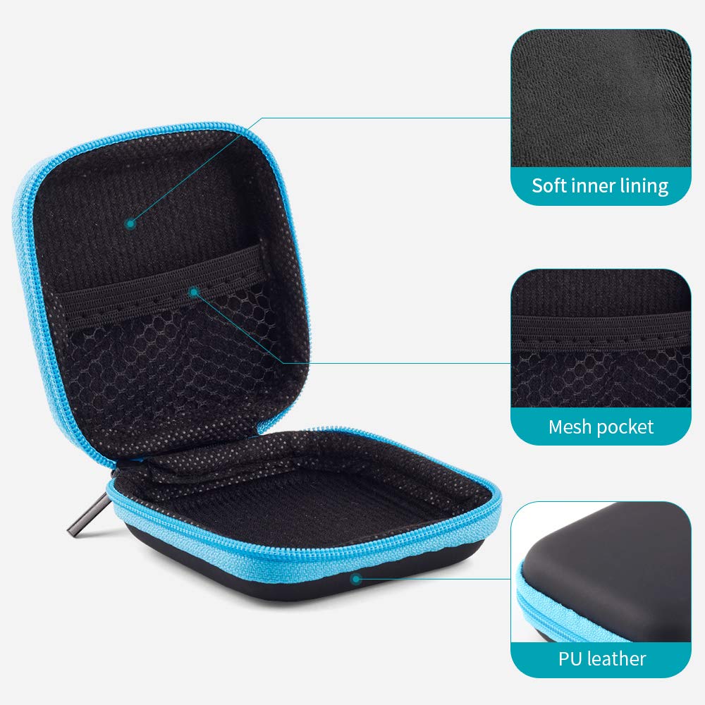 Foto 7 pulgar | Funda Portátil Sunguy Con Mosquetón, Paquete De 5 Para Auriculares - Venta Internacional.