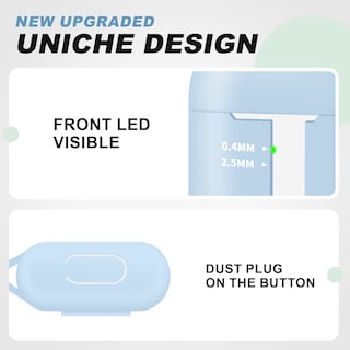 Foto 4 | Funda de Silicona Suave Woyinger para Airpods 1st/2n - Venta Internacional