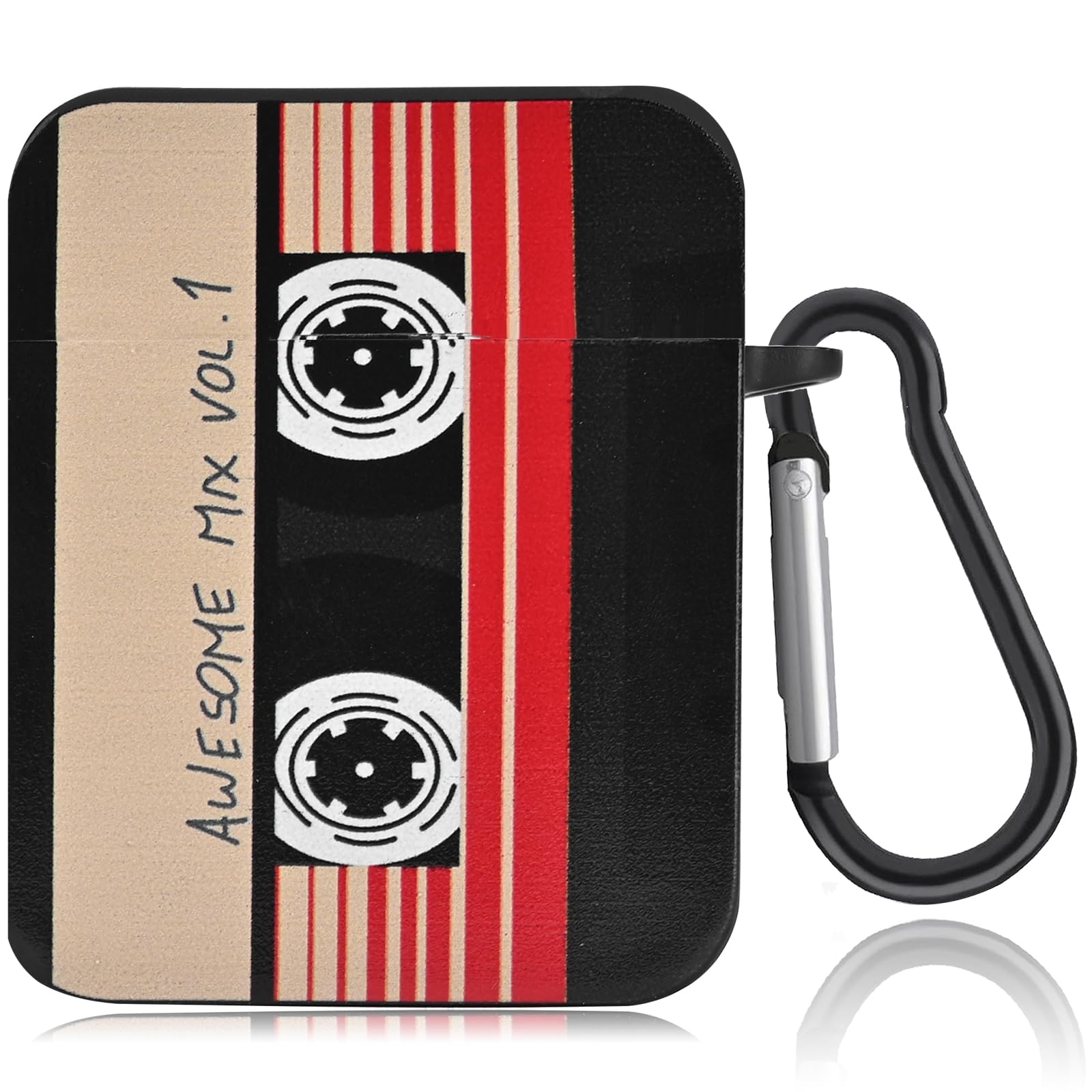Foto 2 pulgar | Funda Para Airpods Liopeu Con Bonito Diseño De Cinta De Casete Con Llavero - Venta Internacional.