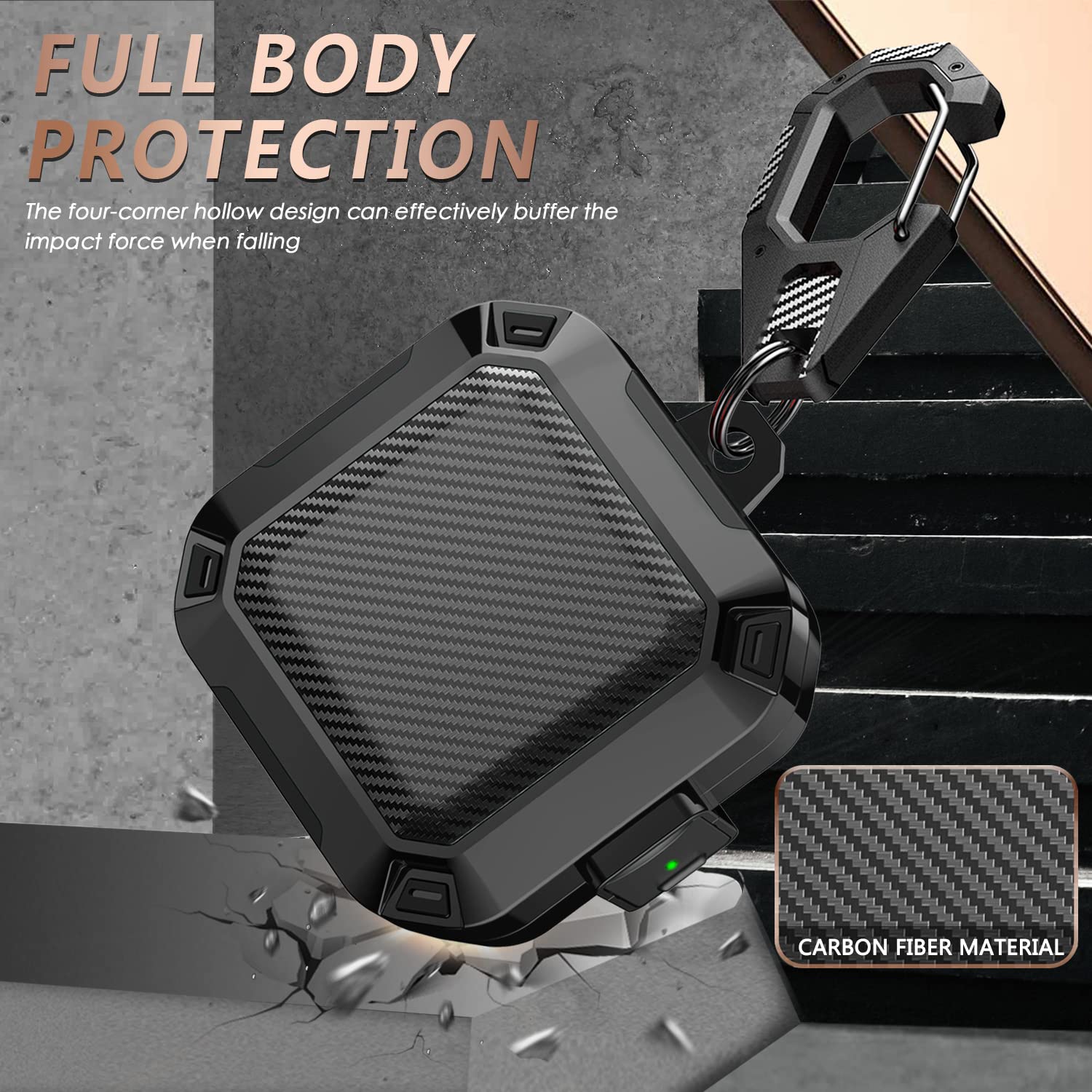 Foto 4 pulgar | Funda Protectora Para Mooyavia Beats Fit Pro Con Accesorios - Venta Internacional.