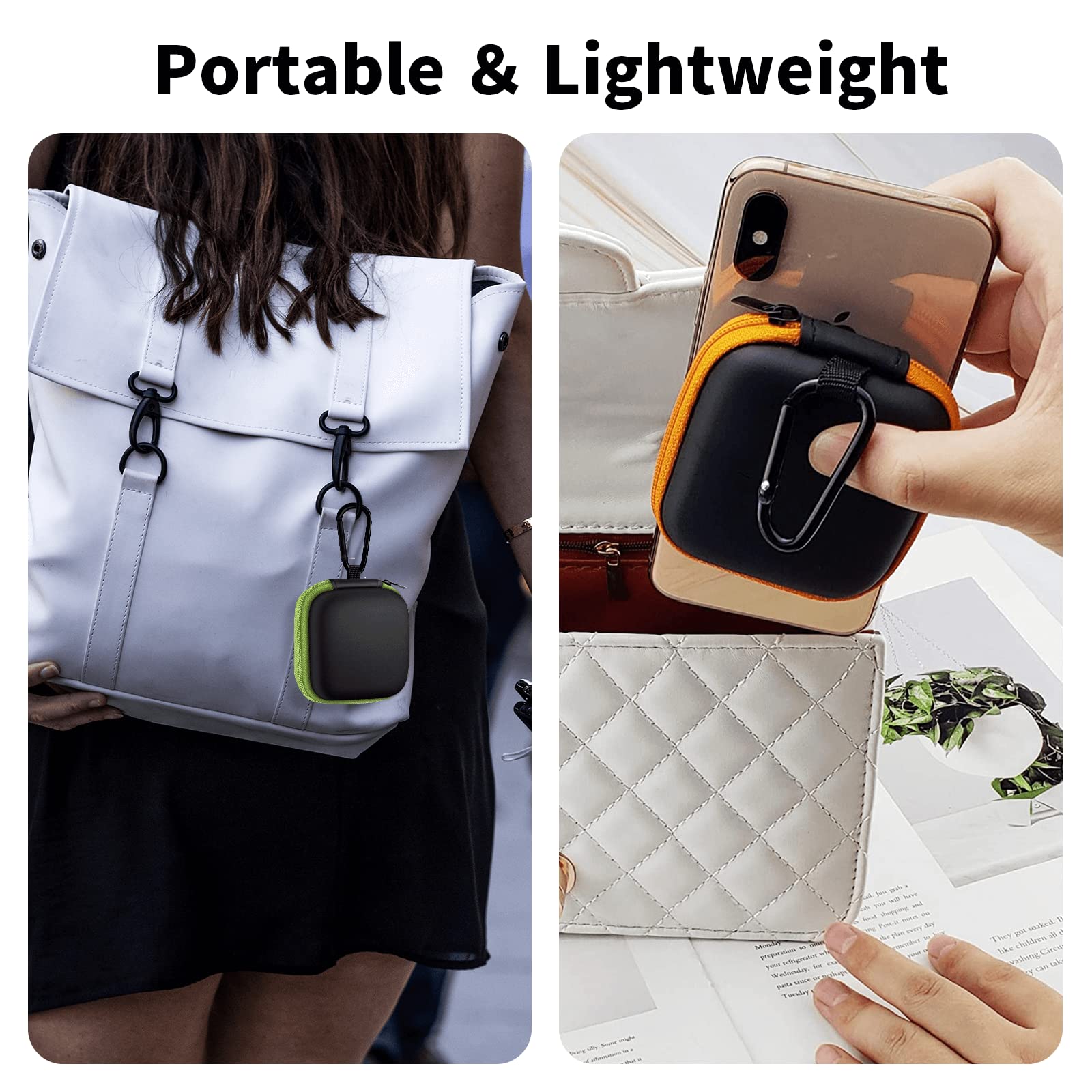 Foto 6 pulgar | Funda Para Auriculares Molova, Bolsa De Almacenamiento Portátil De Eva Con Mosquetón - Venta Internacional.