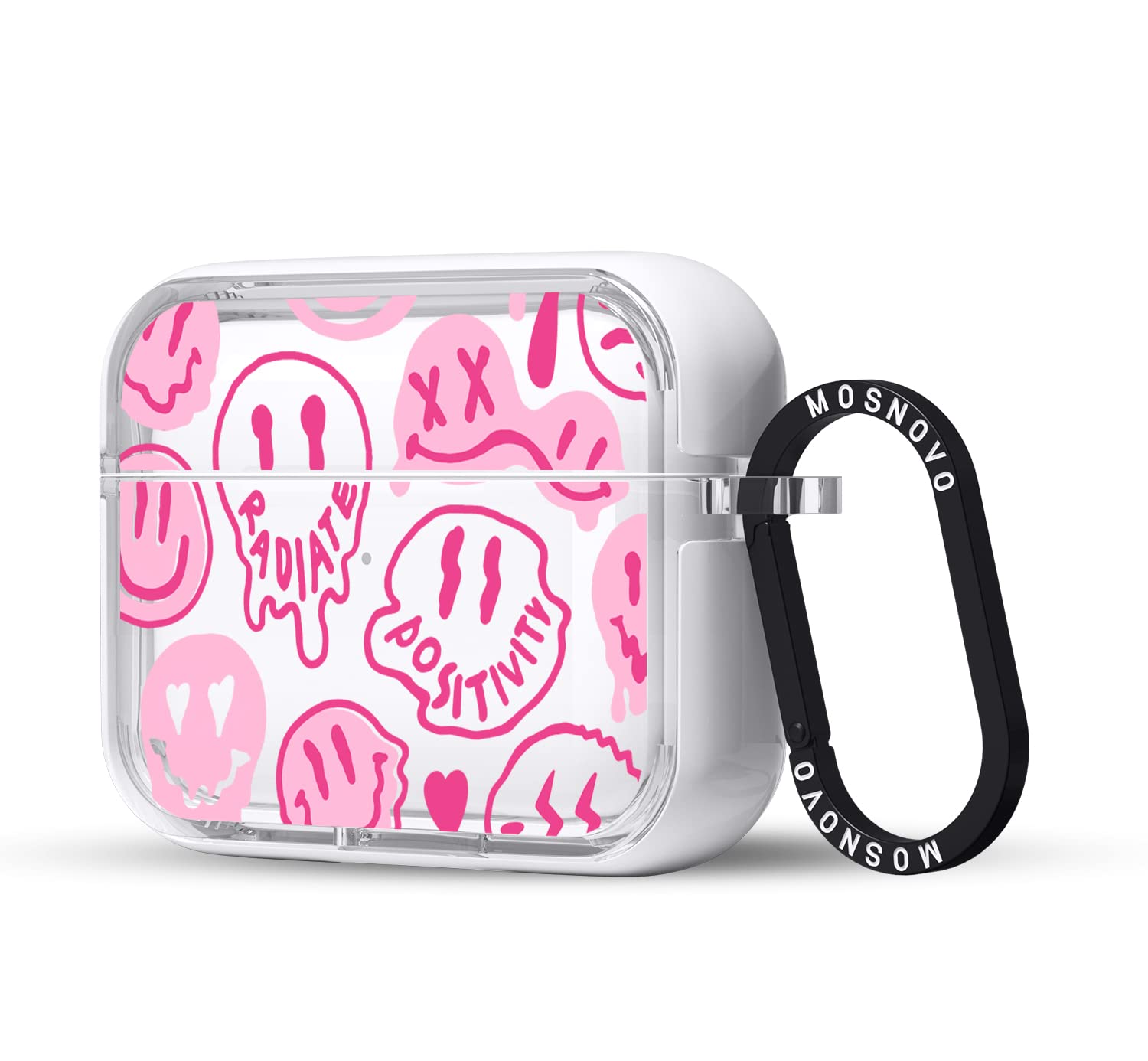 Foto 2 pulgar | Funda Mosnovo para Airpods Pro 2/Airpods Pro con anillo metálico de lujo