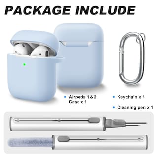 Foto 2 | Funda de Silicona Suave Woyinger para Airpods 1st/2n - Venta Internacional