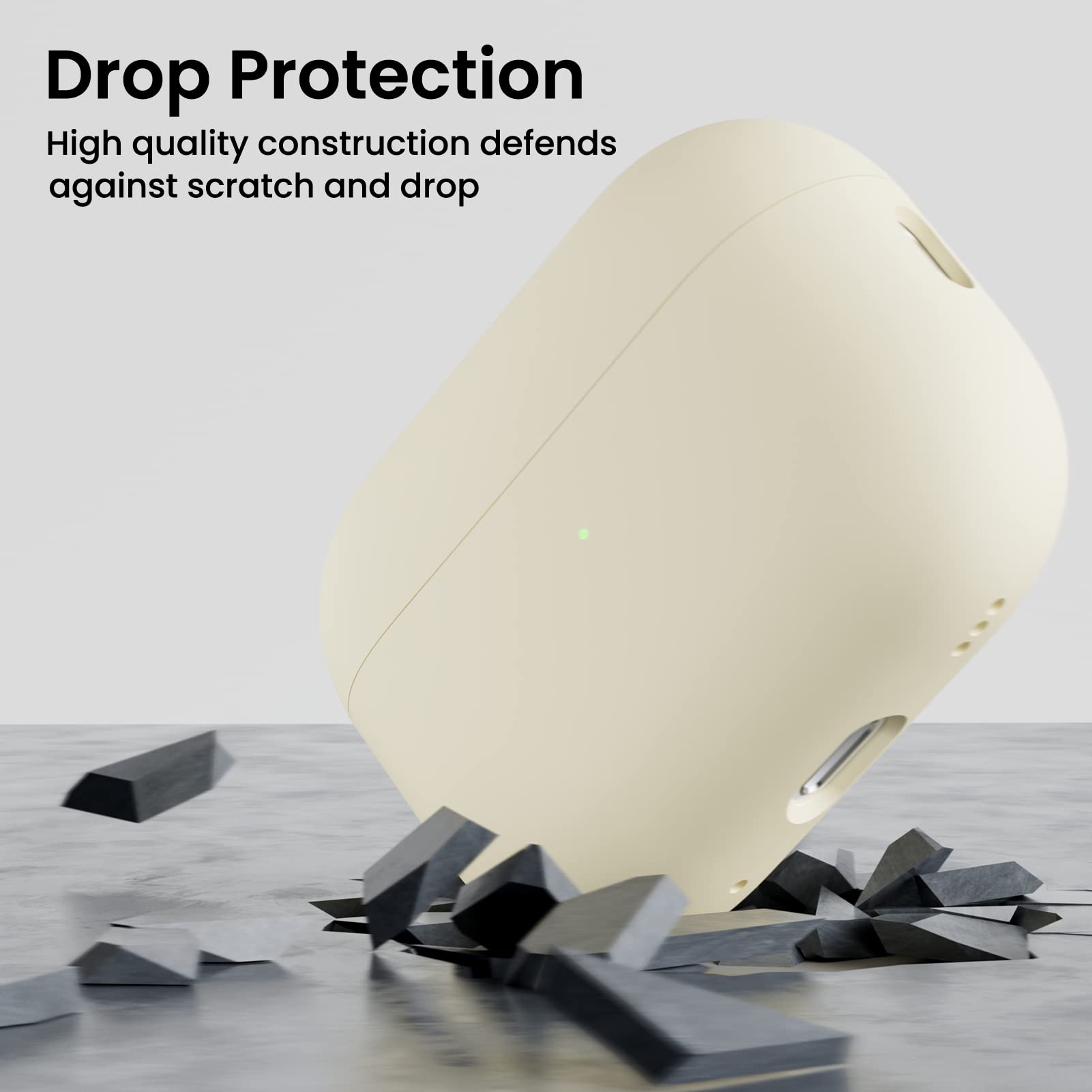 Foto 7 pulgar | Funda Ornarto Compatible con AirPods Pro 2 -2022- de Silicona - Venta Internacional