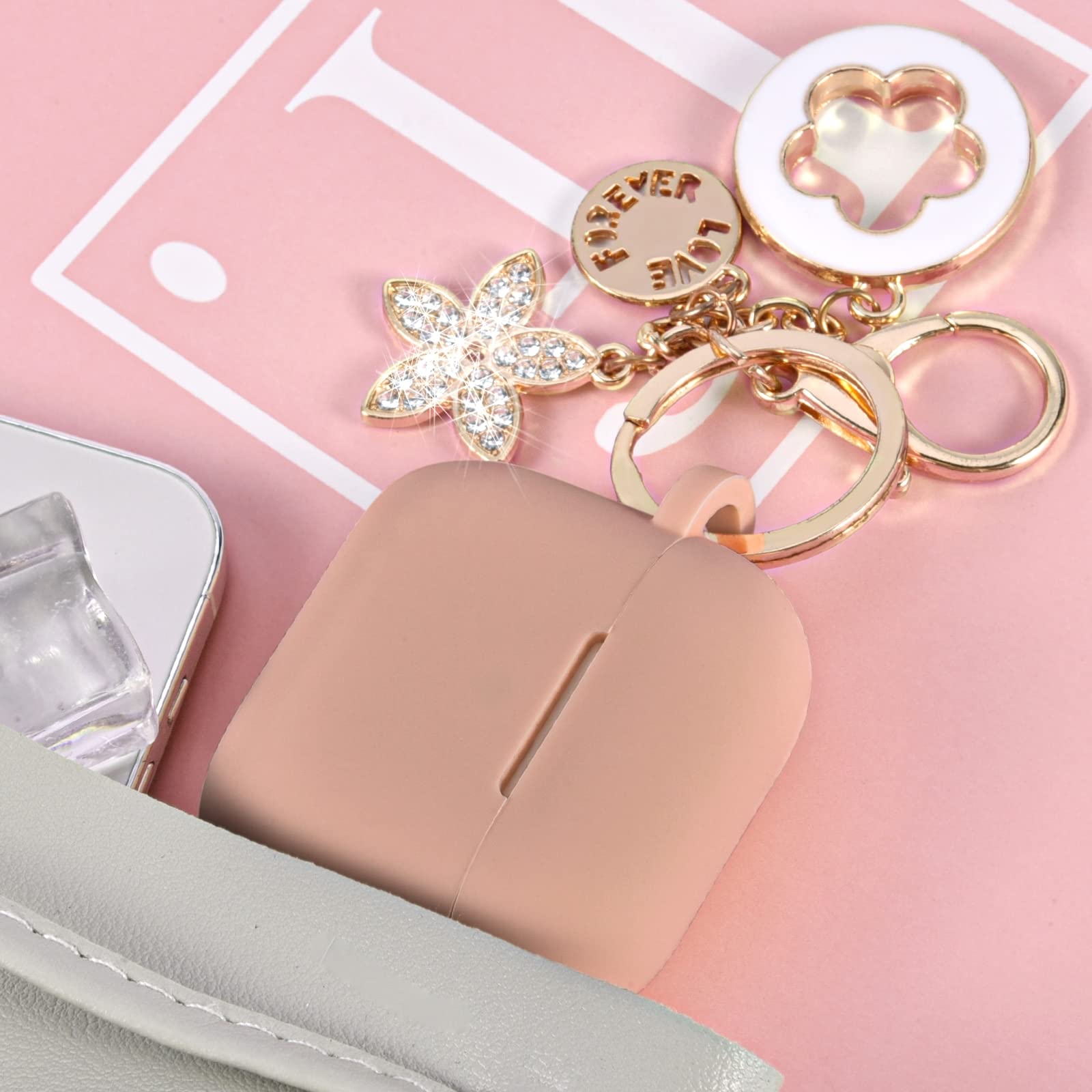 Foto 3 pulgar | Funda Para Airpods Pro 2da Generación Visoom Silicone Milk Tea - Venta Internacional.