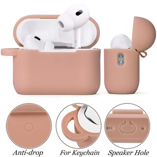 Foto 5 | Funda Para Airpods Pro 2da Generación Visoom Silicone Milk Tea - Venta Internacional.