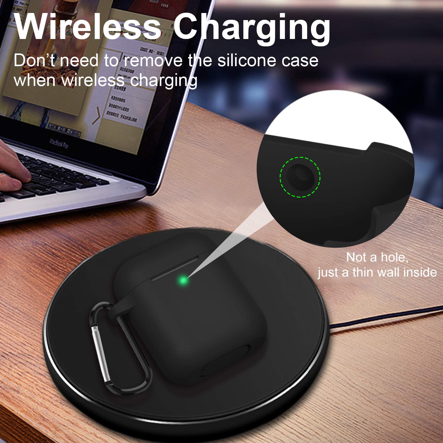 Foto 3 pulgar | Funda Satlitog para AirPods-Venta Internacional