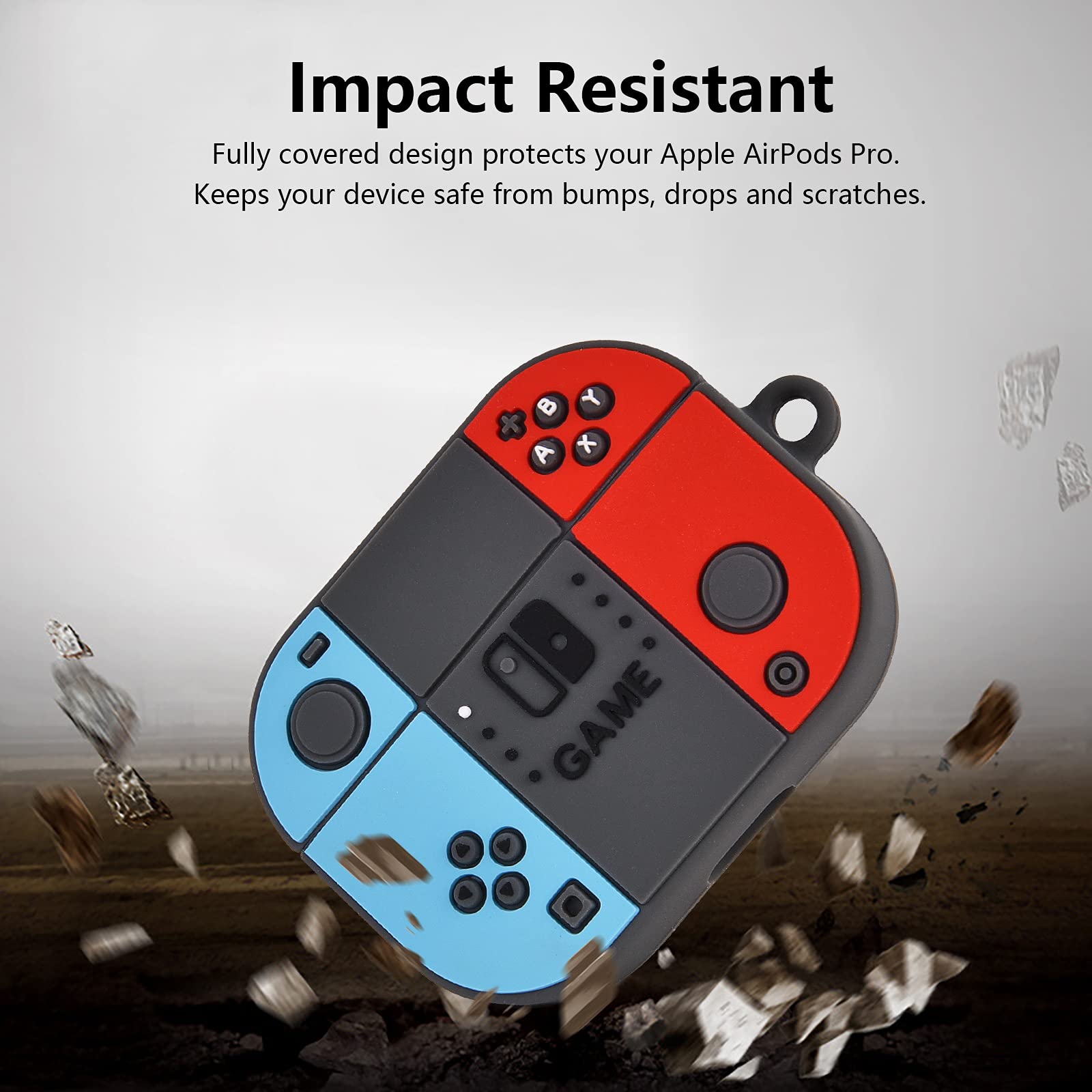 Foto 5 | Funda para Airpods Pro Koreda Cute Cool Switch Diseño De Juego Silicona - Venta Internacional