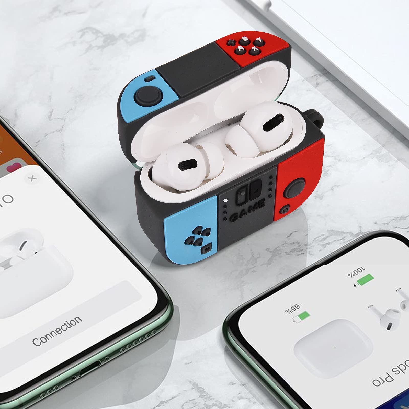Foto 6 | Funda para Airpods Pro Koreda Cute Cool Switch Diseño De Juego Silicona - Venta Internacional
