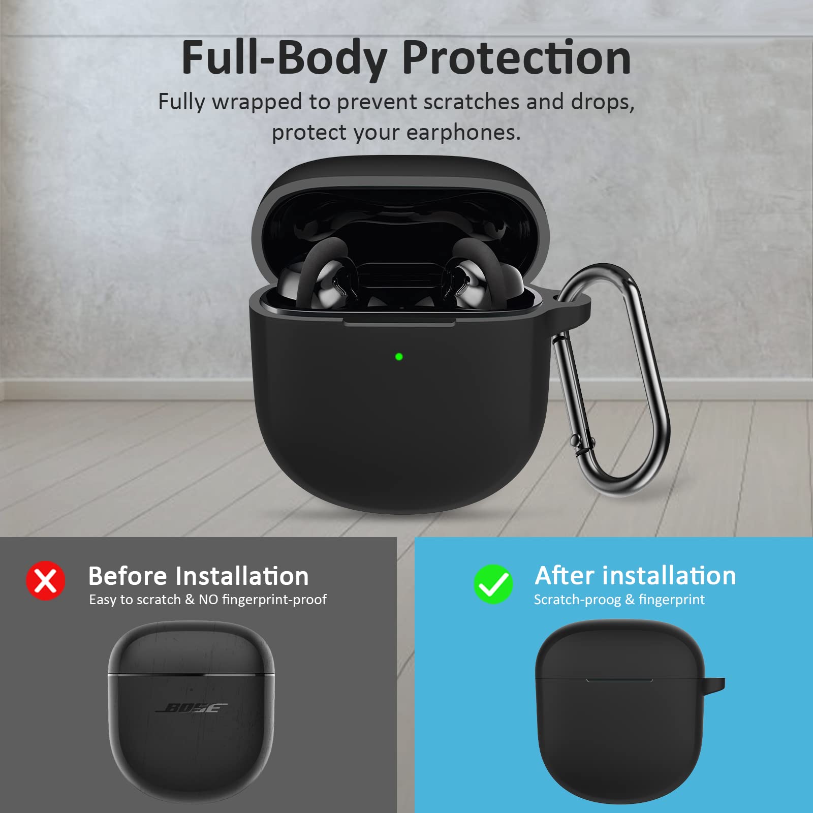 Foto 5 pulgar | Funda de Silicona para Auriculares Bose Quietcomfort Ii 2022/ Ultra - Venta Internacional