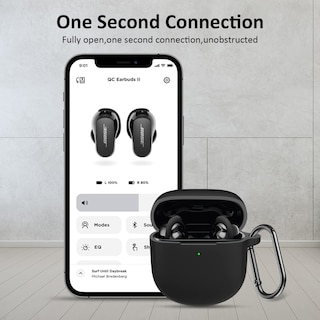 Foto 5 | Funda de Silicona para Auriculares Bose Quietcomfort Ii 2022/ Ultra - Venta Internacional