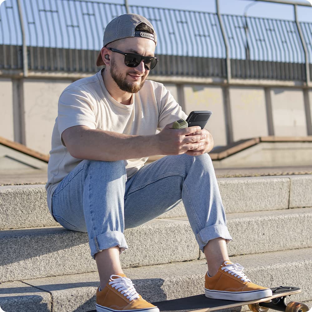 Foto 3 pulgar | Auriculares Lock Fit Galaxy Buds2 Pro Con Mosquetón Spigen - Venta Internacional