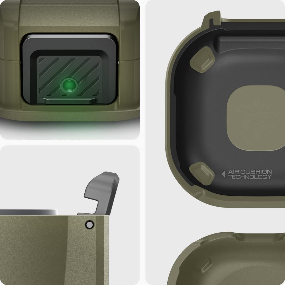 Foto 4 pulgar | Auriculares Lock Fit Galaxy Buds2 Pro Con Mosquetón Spigen - Venta Internacional