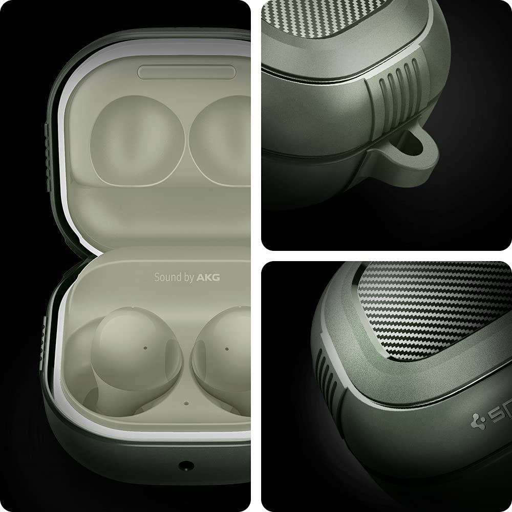 Foto 4 pulgar | Funda Spigen Rugged Armor Para Galaxy Buds2 Pro (2022) /b - Venta Internacional
