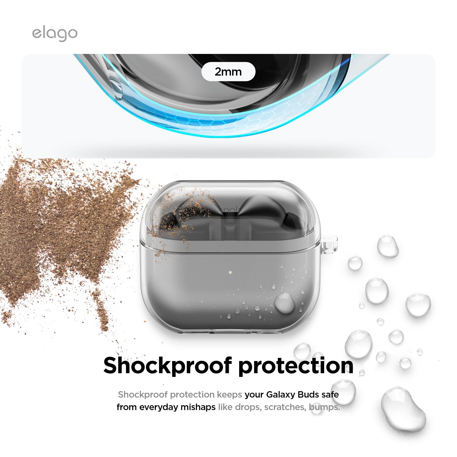 Foto 5 pulgar | Funda Elago Compatible con Samsung Galaxy Buds 3 Y Buds 3 Pro - Venta Internacional