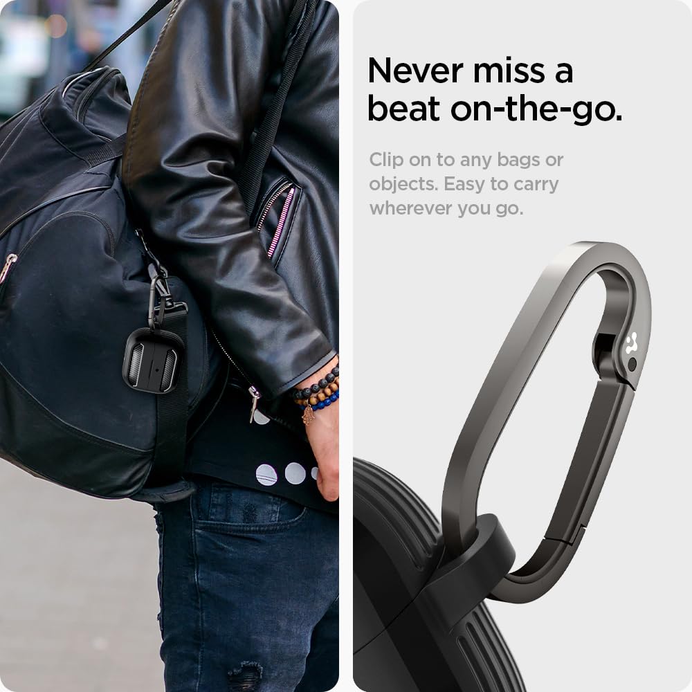 Foto 7 pulgar | Funda Protectora Spigen Rugged Armor Para Samsung Galaxy Buds3 Pro Y Galaxy Buds 3 (2024) - Venta Internacional.