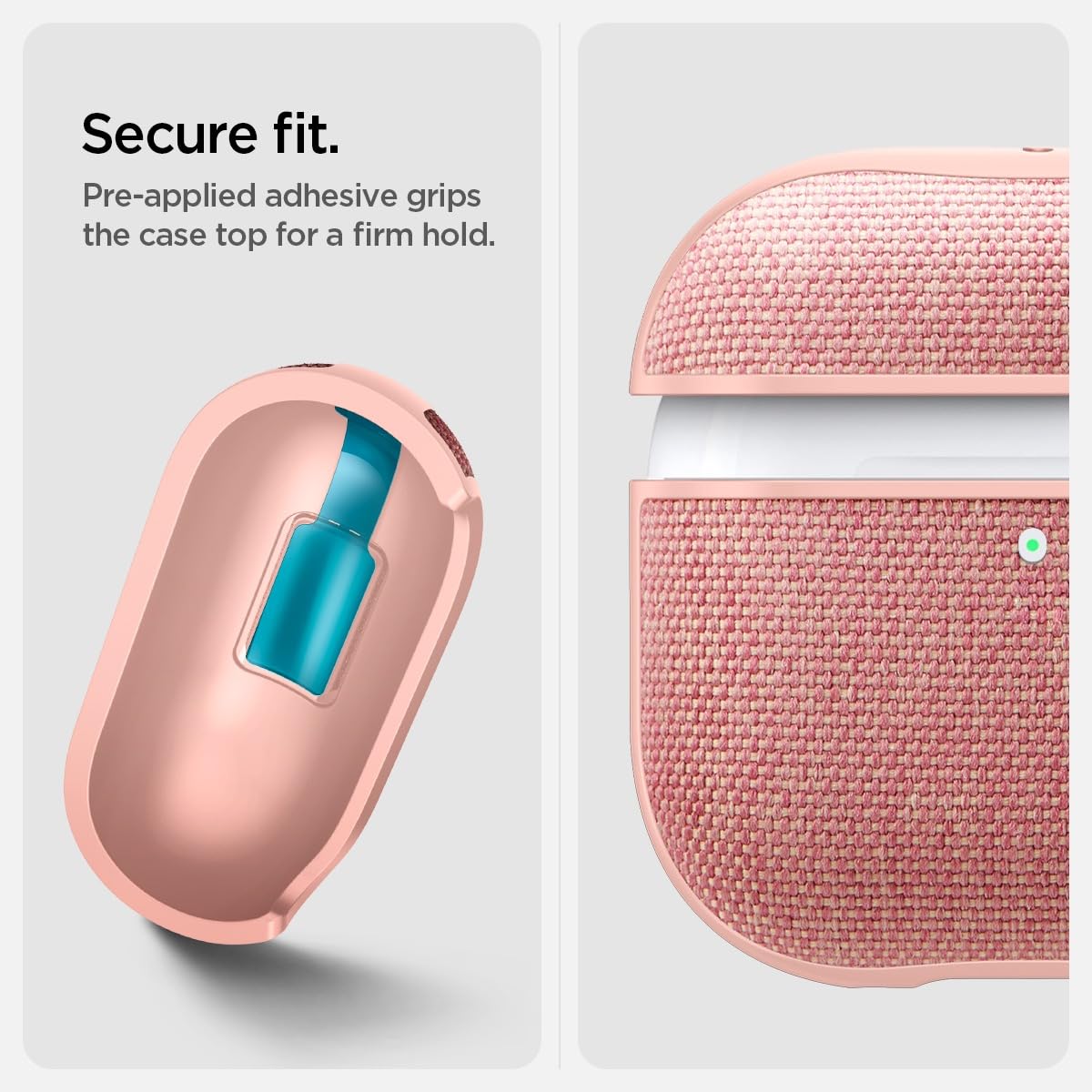 Foto 7 pulgar | Funda Spigen Urban Fit Para Airpods 4 Con Anc (2024), Color Dorado Rosa - Venta Internacional.