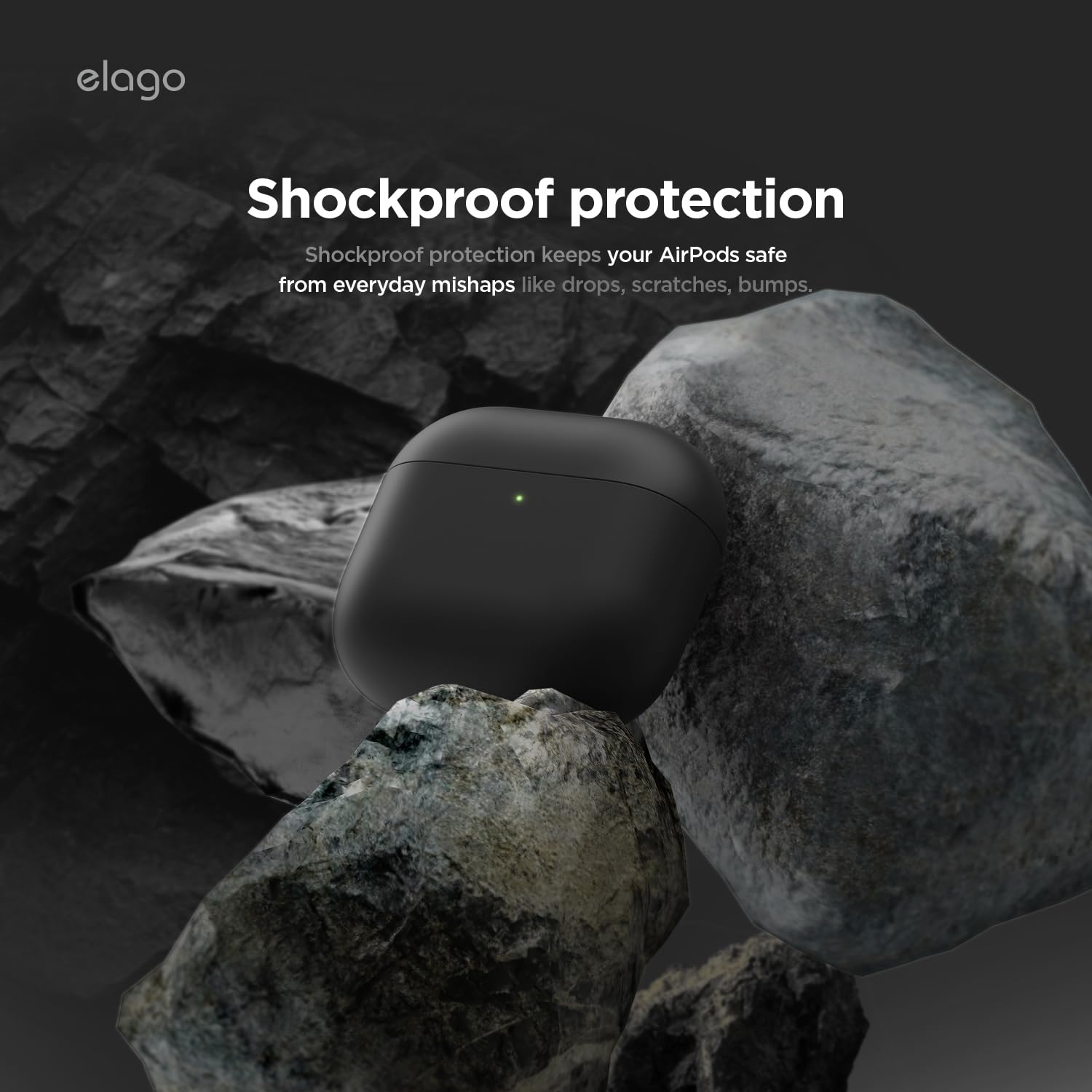 Foto 5 pulgar | Funda Elago Liquid Hybrid Para Airpods De 4.ª Generación Con Carga Inalámbrica - Venta Internacional.