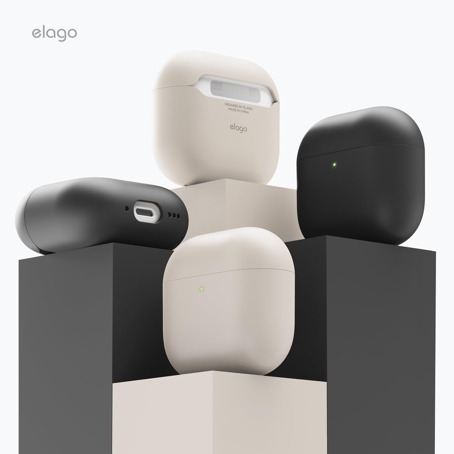 Foto 8 pulgar | Funda Elago Liquid Hybrid Para Airpods De 4.ª Generación Con Carga Inalámbrica - Venta Internacional.