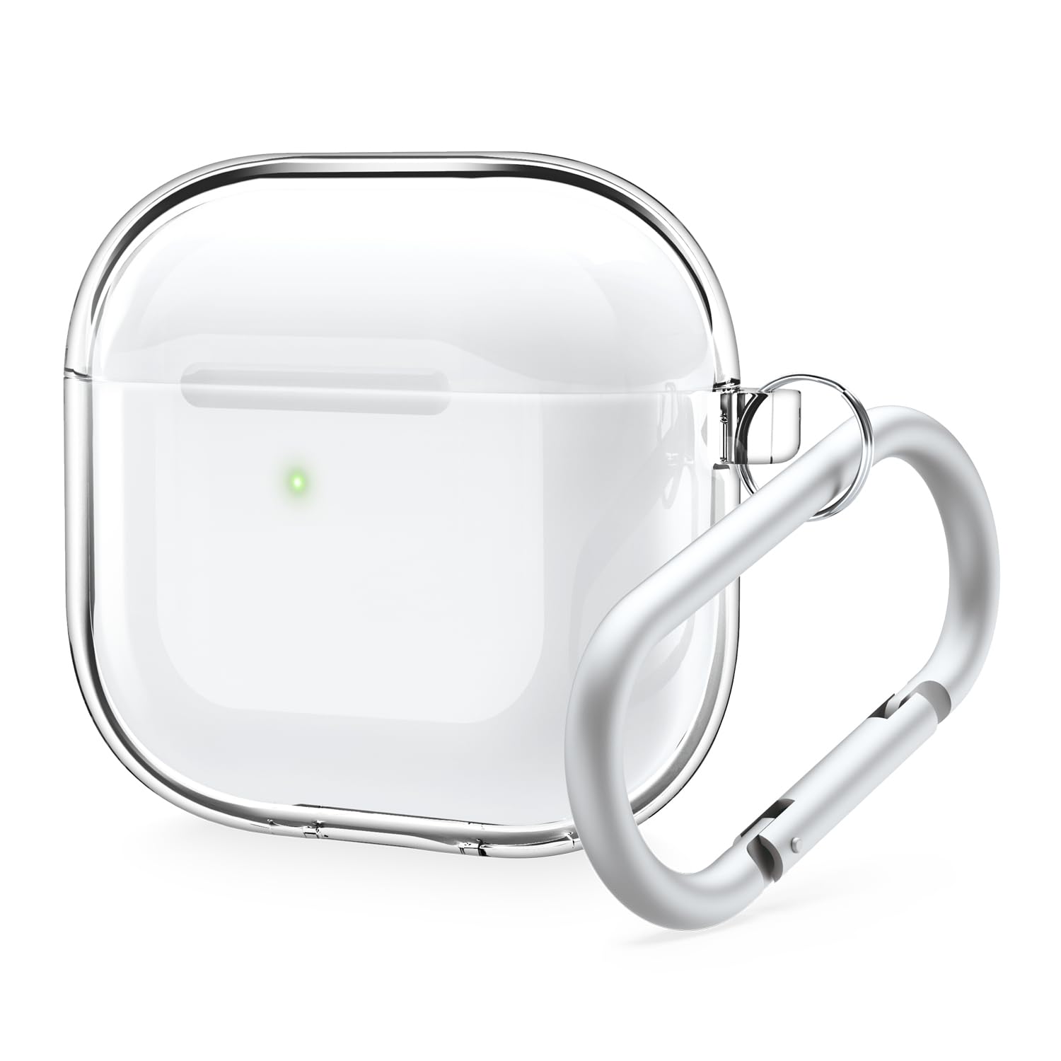 Funda Elago Clear Compatible Con Airpods De Cuarta Generación Con Mosquetón - Venta Internacional.