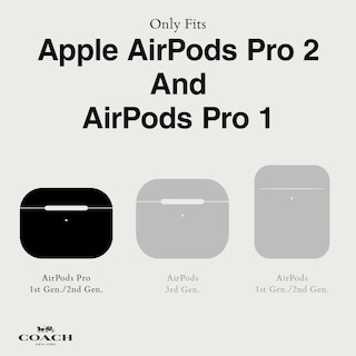 Foto 5 | Funda Airpods Pro Coach Signature Tan Compatible Con 1.ª Y 2.ª Generación - Venta Internacional.