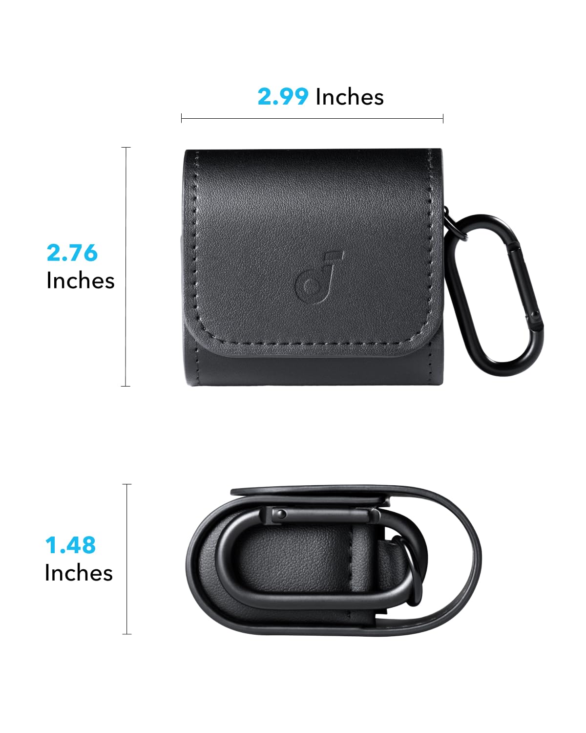 Foto 7 pulgar | Funda De Viaje Para Auriculares Soundcore De Anker, Antiarañazos, Negra - Venta Internacional.