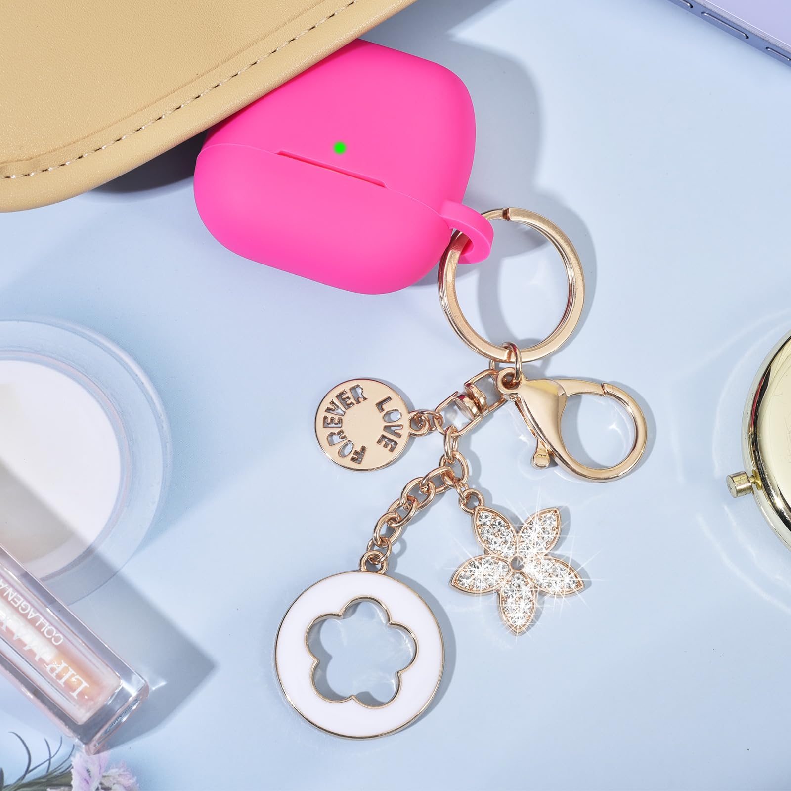 Foto 3 pulgar | Funda Visoom Rosa para Airpods-Venta Internacional