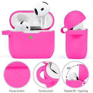 Foto 3 | Funda Visoom Rosa para Airpods-Venta Internacional