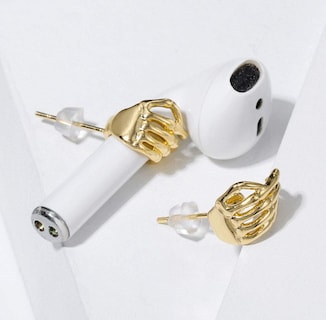 Foto 4 | Correa para Pendientes para Airpods 1 Y 2 con Forma De Mano Antipérdida - Venta Internacional