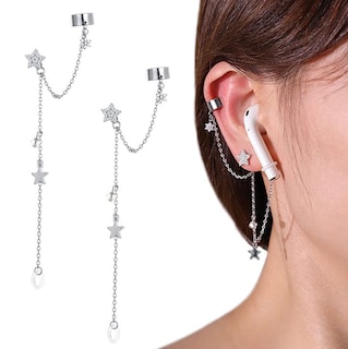 Foto 1 | Pendientes para Airpods Anti Lost Cz Star Airpod - Venta Internacional