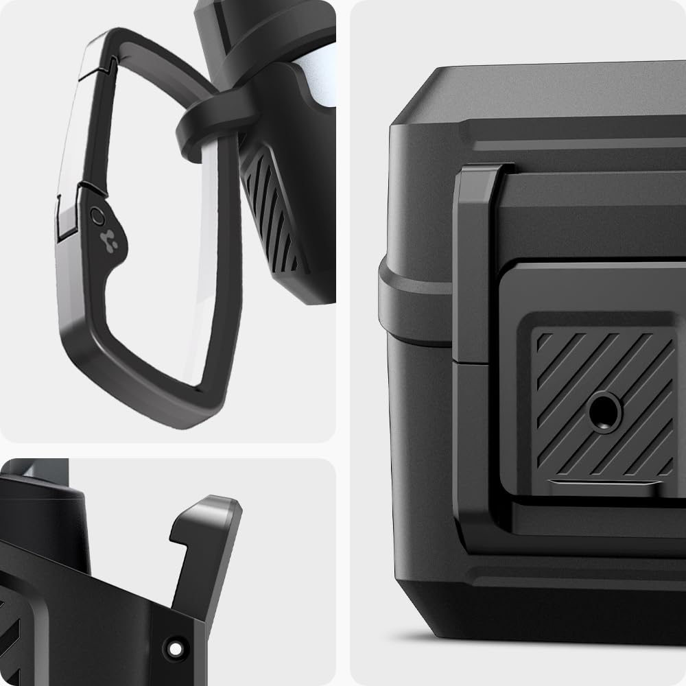 Foto 4 pulgar | Funda Spigen Lock Para Samsung Galaxy Buds3 Pro/3 (2024) - Venta Internacional.