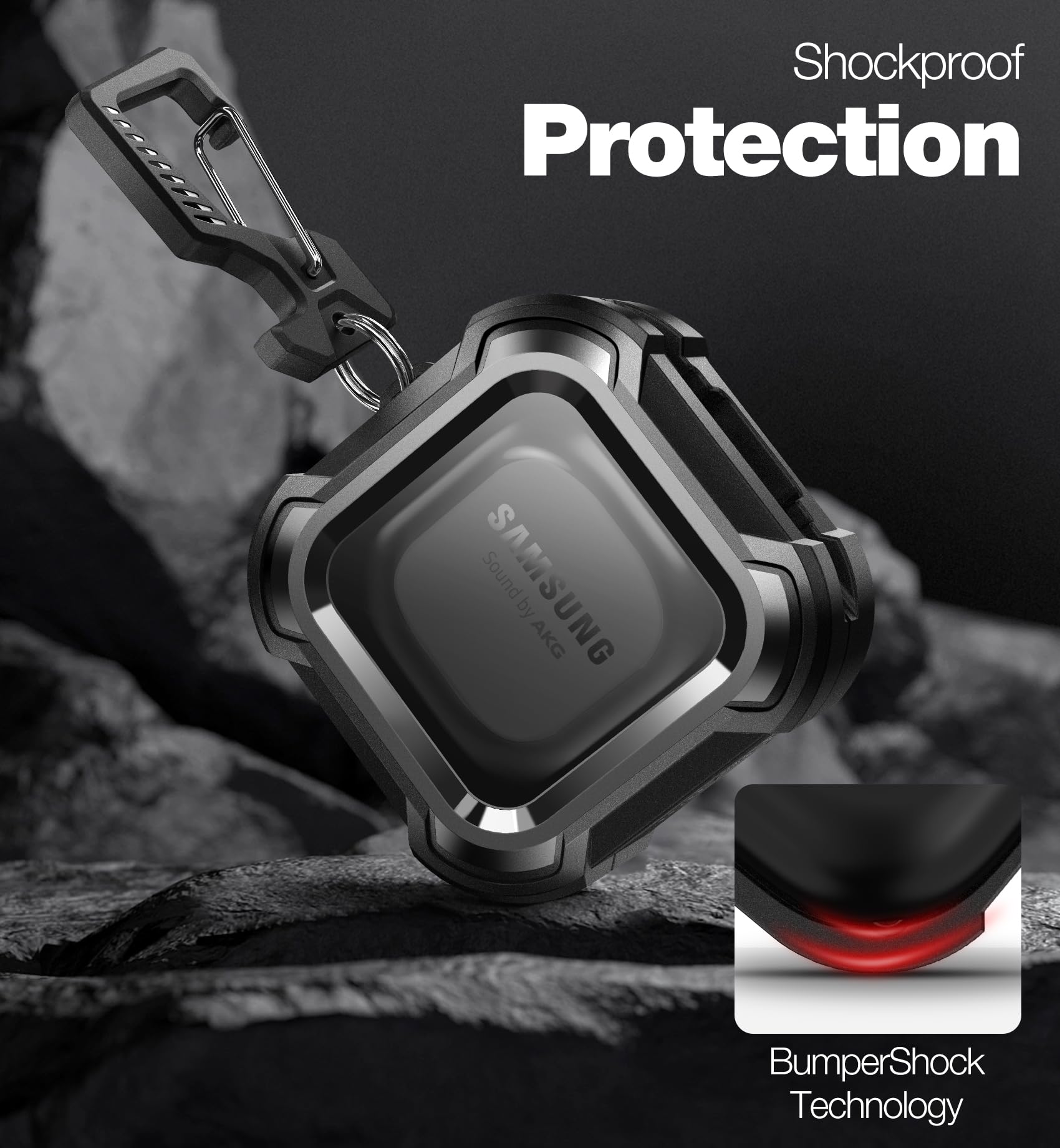 Foto 4 pulgar | Funda Dexnor para Samsung Galaxy Buds Fe Y Galaxy Buds 2 Pro - Venta Internacional